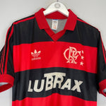 1990/92 FLAMENGO HOME SHIRT (L) ADIDAS - Cult Kits - Large - Buy Vintage Football Shirts, Authentic Retro Football Shirts For Sale, Classic Football Shirts & Soccer Jersey