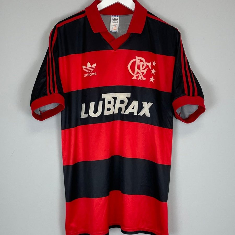 1990/92 FLAMENGO HOME SHIRT (L) ADIDAS - Cult Kits - Large - Buy Vintage Football Shirts, Authentic Retro Football Shirts For Sale, Classic Football Shirts & Soccer Jersey
