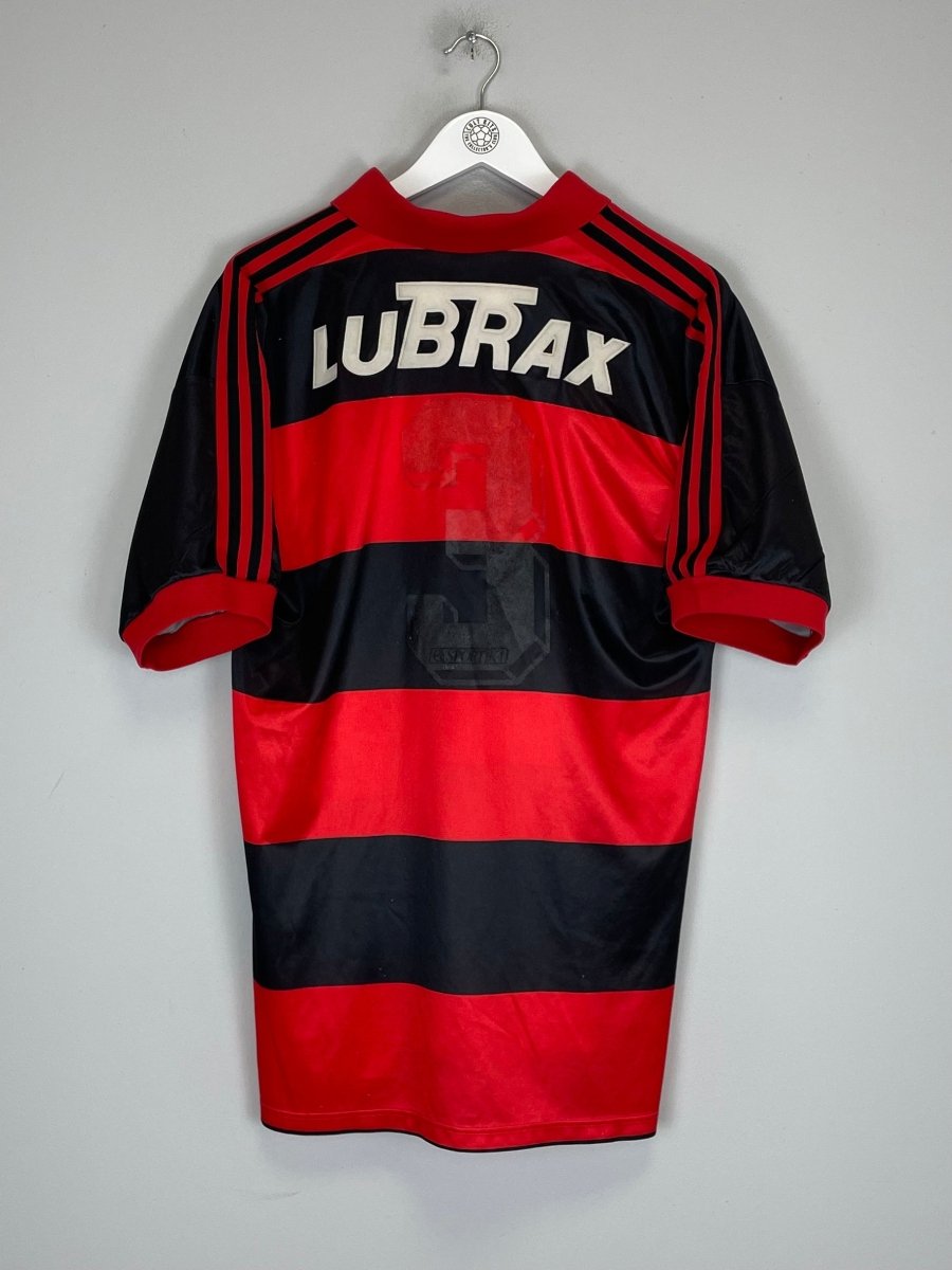 1990/92 FLAMENGO HOME SHIRT (L) ADIDAS - Cult Kits - Large - Buy Vintage Football Shirts, Authentic Retro Football Shirts For Sale, Classic Football Shirts & Soccer Jersey