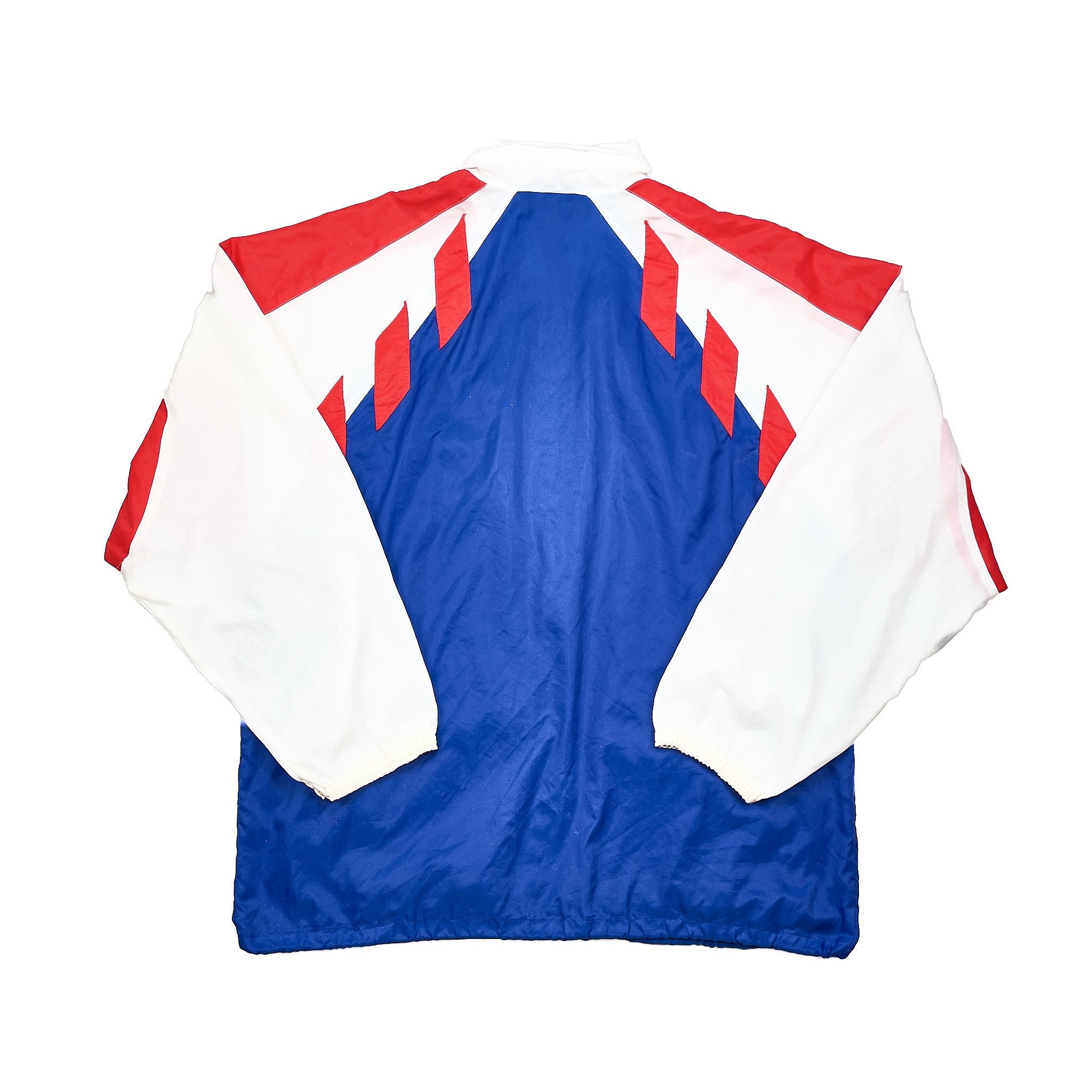 Buy 1990/92 France Windbreaker Jacket (L) Adidas ~ Free worldwide shipping ~ Authentic Vintage Football Shirts from Cult Kits