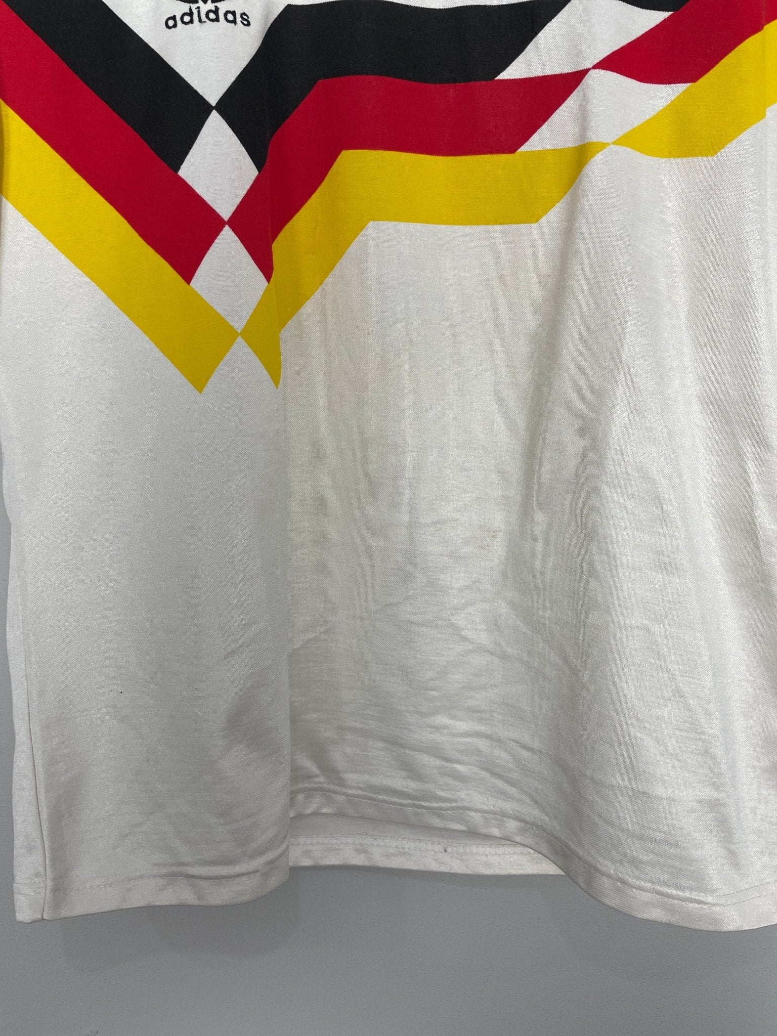 Shop 1990/92 GERMANY #3 HOME SHIRT (S) ADIDAS, classic football shirts, vintage football shirts & retro soccer jerseys at Cult Kits