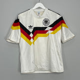 Shop 1990/92 GERMANY #3 HOME SHIRT (S) ADIDAS, classic football shirts, vintage football shirts & retro soccer jerseys at Cult Kits