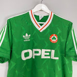Shop 1990/92 IRELAND HOME SHIRT (L) ADIDAS, classic football shirts, vintage football shirts & retro soccer jerseys at Cult Kits