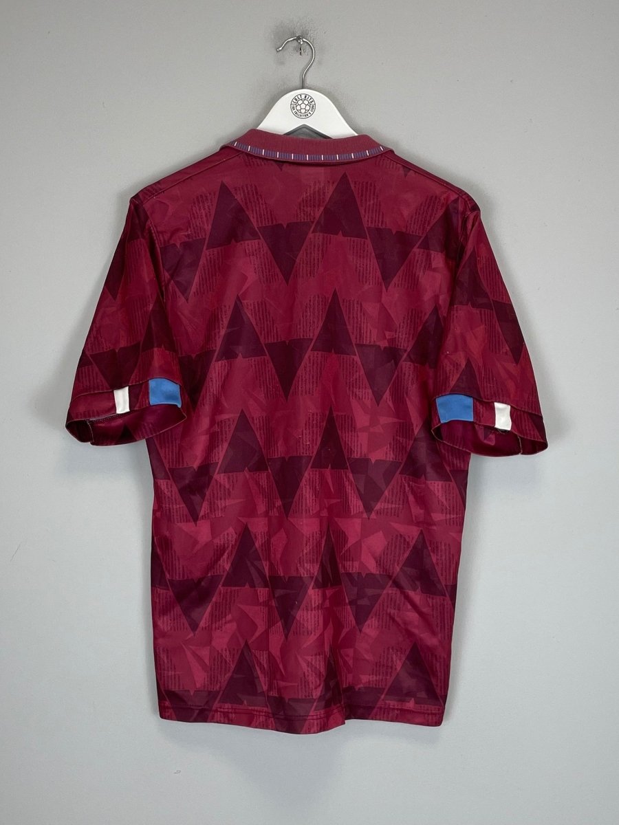 1990/92 MANCHESTER CITY AWAY SHIRT (M) UMBRO - Cult Kits - Medium - Buy Vintage Football Shirts, Authentic Retro Football Shirts For Sale, Classic Football Shirts & Soccer Jersey