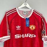 1990/92 MANCHESTER UNITED 11 *BNWT* HOME SHIRT (XL) ADIDAS ORIGINALS - Cult Kits - XL - Buy Vintage Football Shirts, Authentic Retro Football Shirts For Sale, Classic Football Shirts & Soccer Jersey