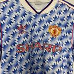 Shop 1990/92 MANCHESTER UNITED AWAY SHIRT (S) ADIDAS, classic football shirts, vintage football shirts & retro soccer jerseys at Cult Kits