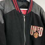 Shop 1990/92 MANCHESTER UNITED VARSITY JACKET (L) CAMPRI, classic football shirts, vintage football shirts & retro soccer jerseys at Cult Kits