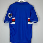 1990/92 SAMPDORIA HOME SHIRT (M) ASICS - Cult Kits - Medium - Buy Vintage Football Shirts, Authentic Retro Football Shirts For Sale, Classic Football Shirts & Soccer Jersey