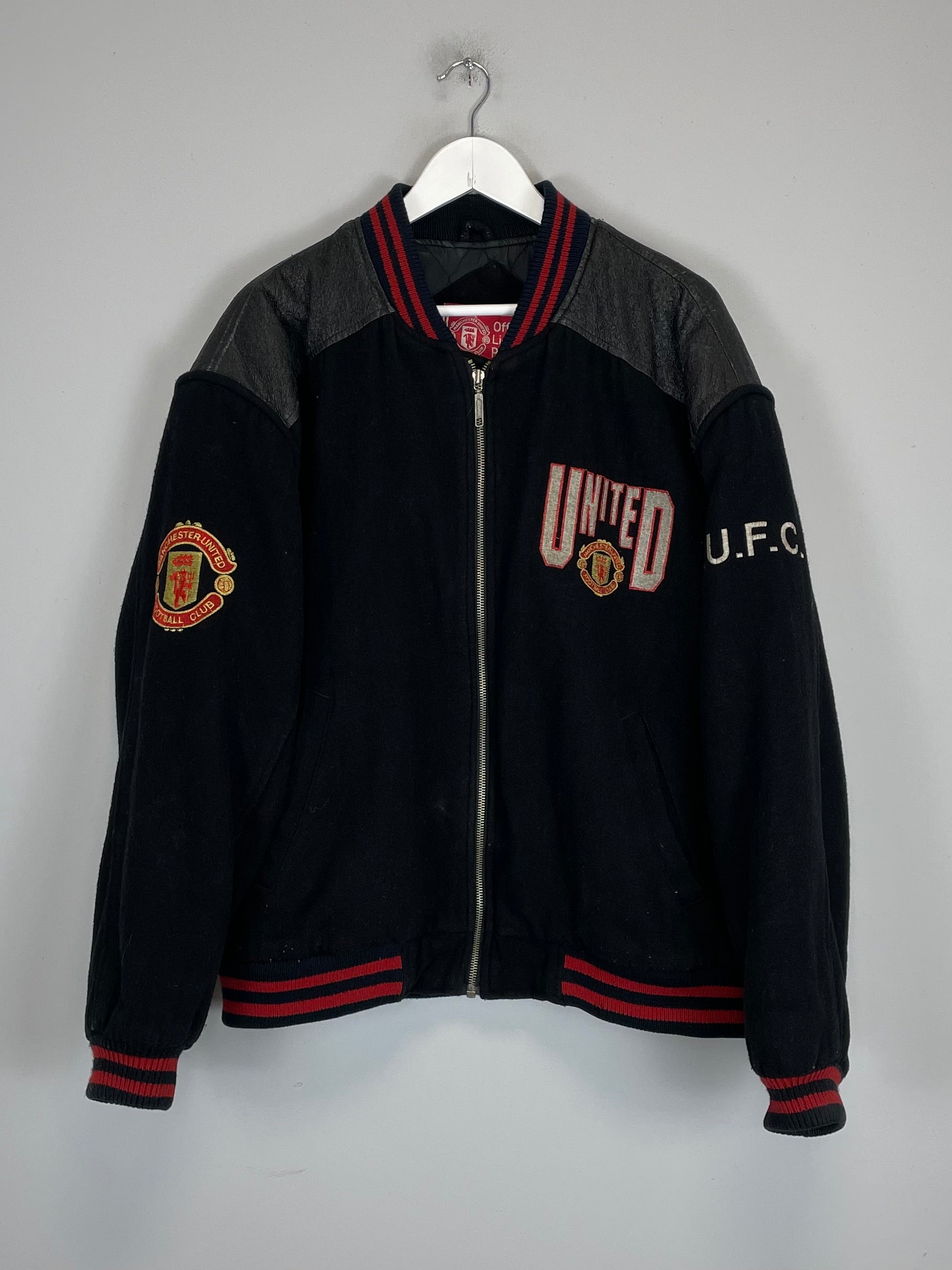 1990/92 MANCHESTER UNITED BOMBER JACKET (L) CAMPRI