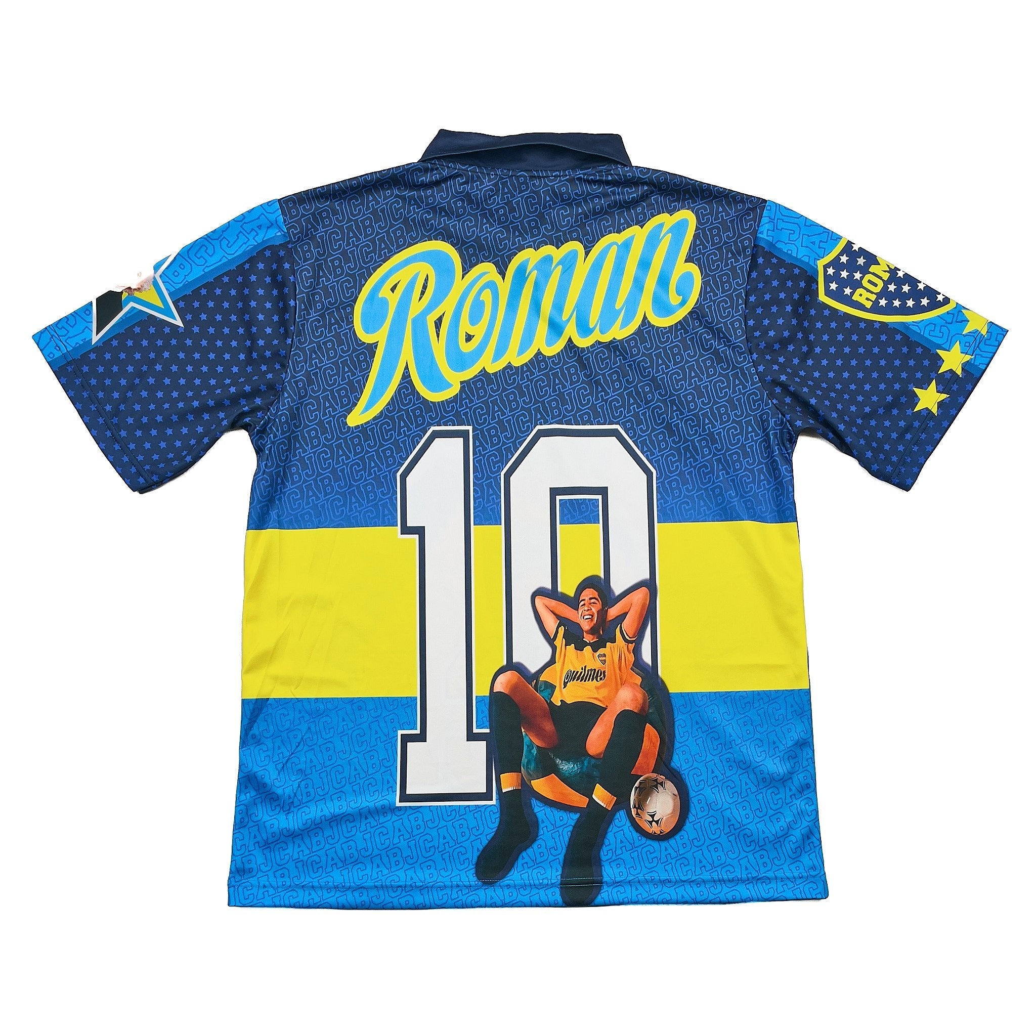 Buy 1990s Boca Juniors Riquelme Bootleg Shirt (XL) Cult Kits ~ Free worldwide shipping available ~ Authentic Vintage Football Shirts from Cult Kits