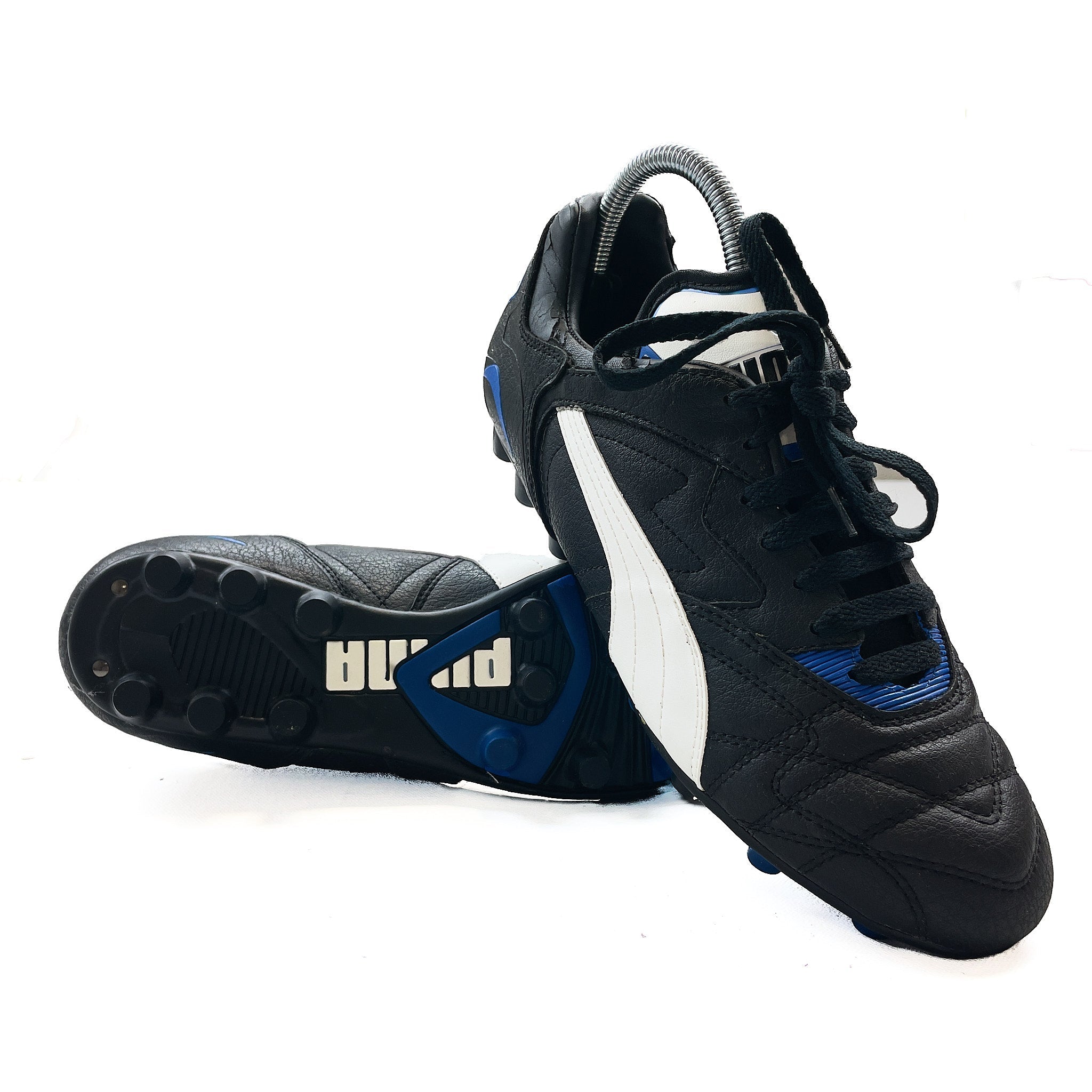 Buy 1990'S Puma Scorer Football Boots (7) ~ Free worldwide shipping ~ Authentic Vintage Football Shirts from Cult Kits