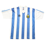 Buy 1991/92 Argentina Home Shirt (M) Adidas ~ Free worldwide shipping ~ Authentic Vintage Football Shirts from Cult Kits