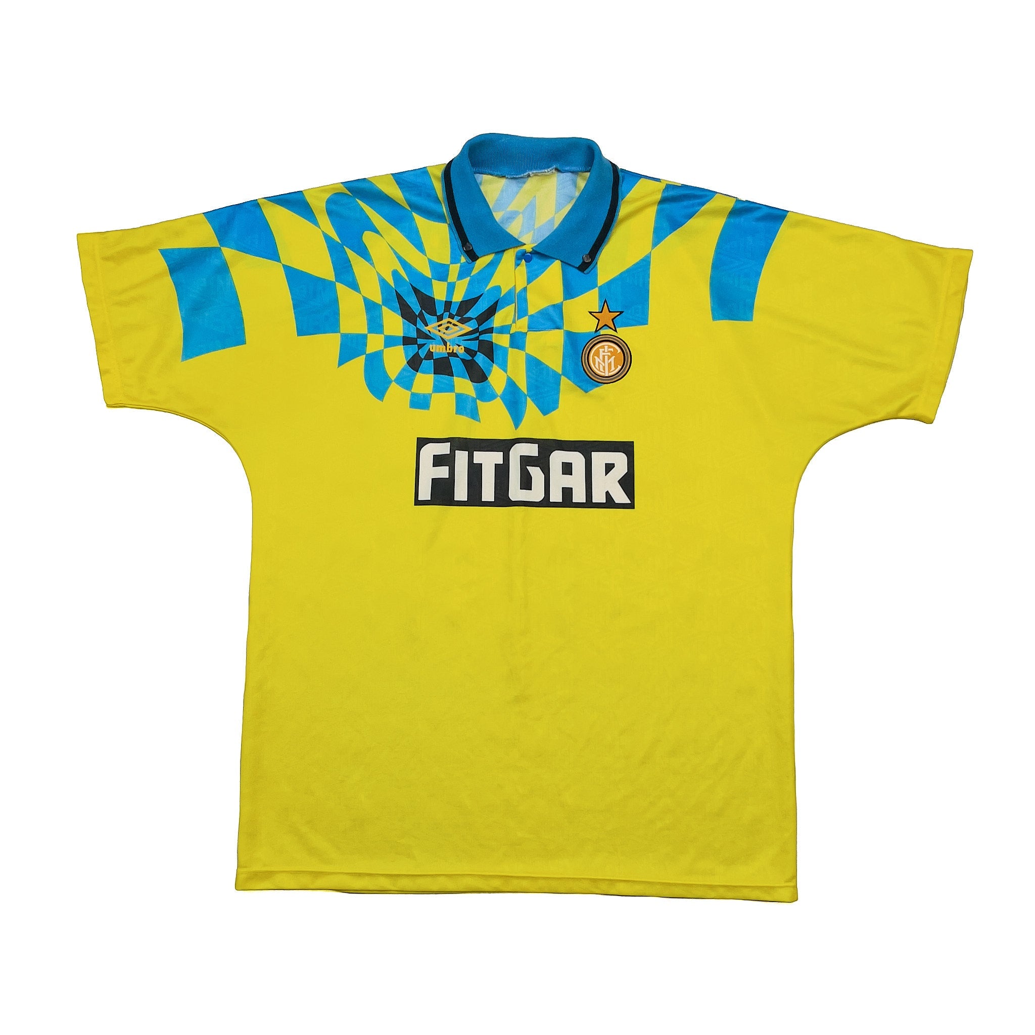 Buy 1991/92 Inter Milan Third Shirt (XL) Umbro ~ Free worldwide shipping available ~ Authentic Vintage Football Shirts from Cult Kits