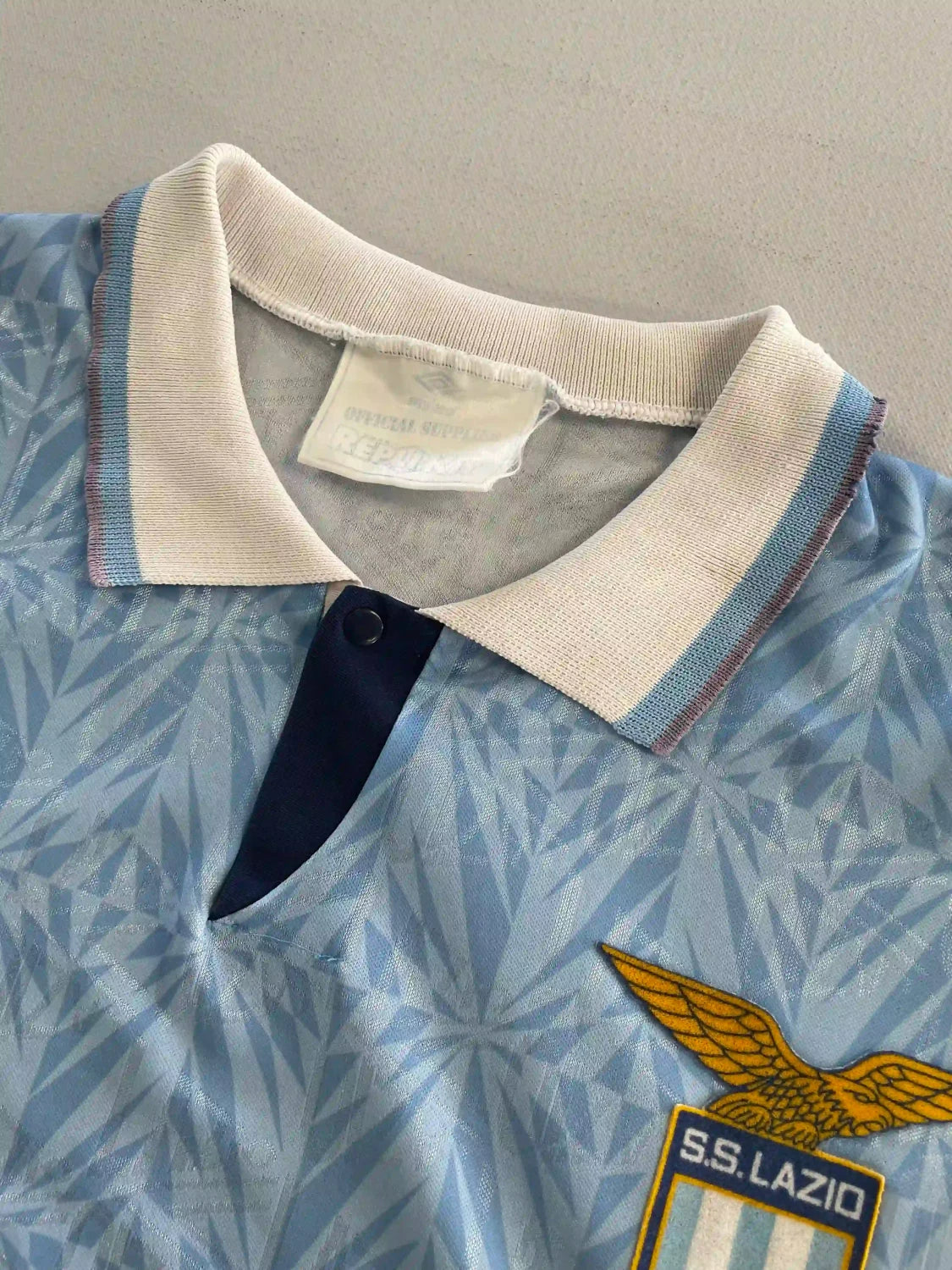 1991/92 Lazio Home Shirt (L) Umbro – Cult Kits