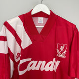 Shop 1991/92 LIVERPOOL HOME SHIRT (XL) ADIDAS, classic football shirts, vintage football shirts & retro soccer jerseys at Cult Kits