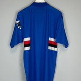Shop 1991/92 SAMPDORIA HOME SHIRT (L) ASICS, classic football shirts, vintage football shirts & retro soccer jerseys at Cult Kits