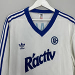 Shop 1991/92 SCHALKE L/S THIRD SHIRT (XL) ADIDAS, classic football shirts, vintage football shirts & retro soccer jerseys at Cult Kits