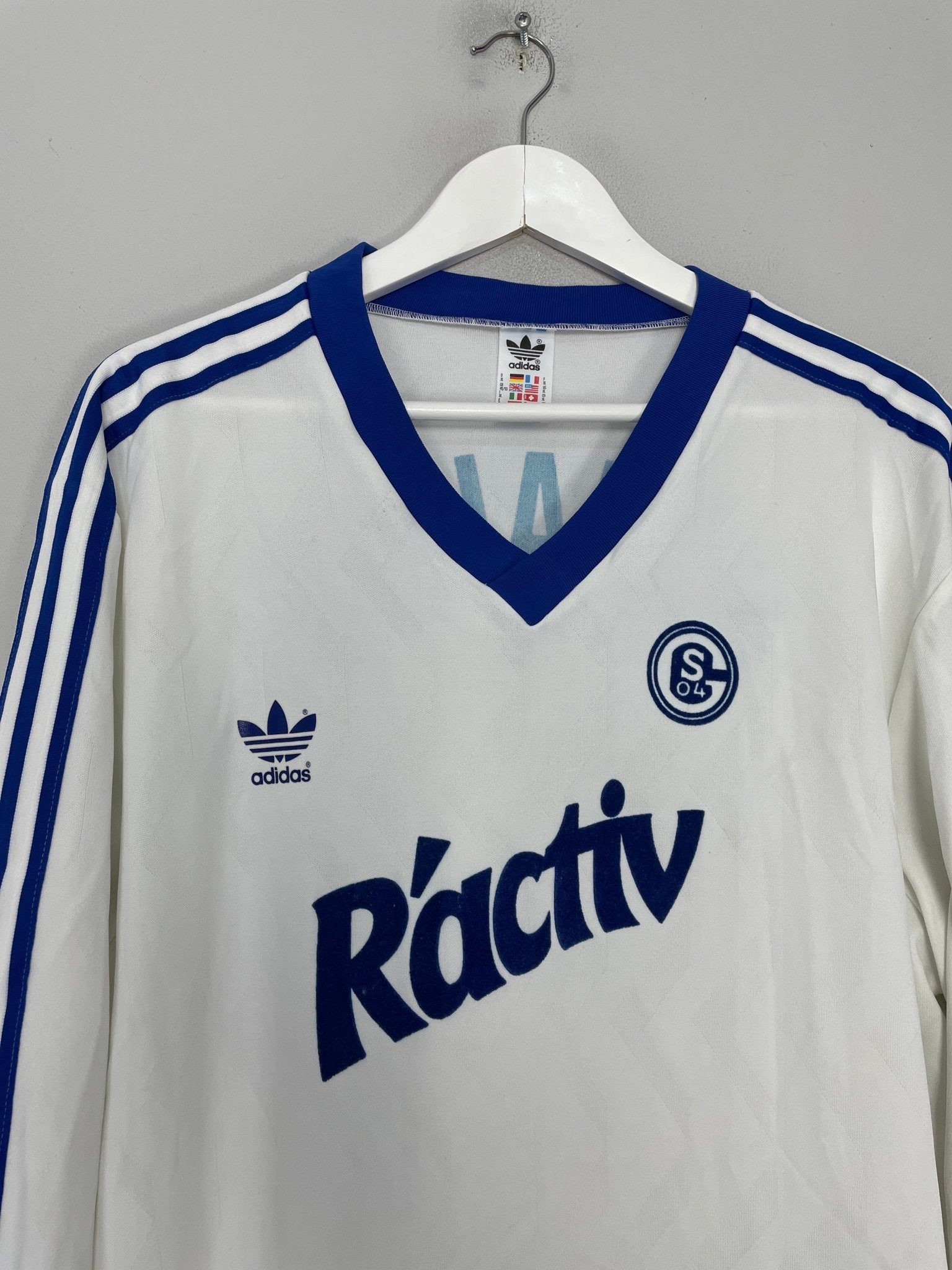 Shop 1991/92 SCHALKE L/S THIRD SHIRT (XL) ADIDAS, classic football shirts, vintage football shirts & retro soccer jerseys at Cult Kits