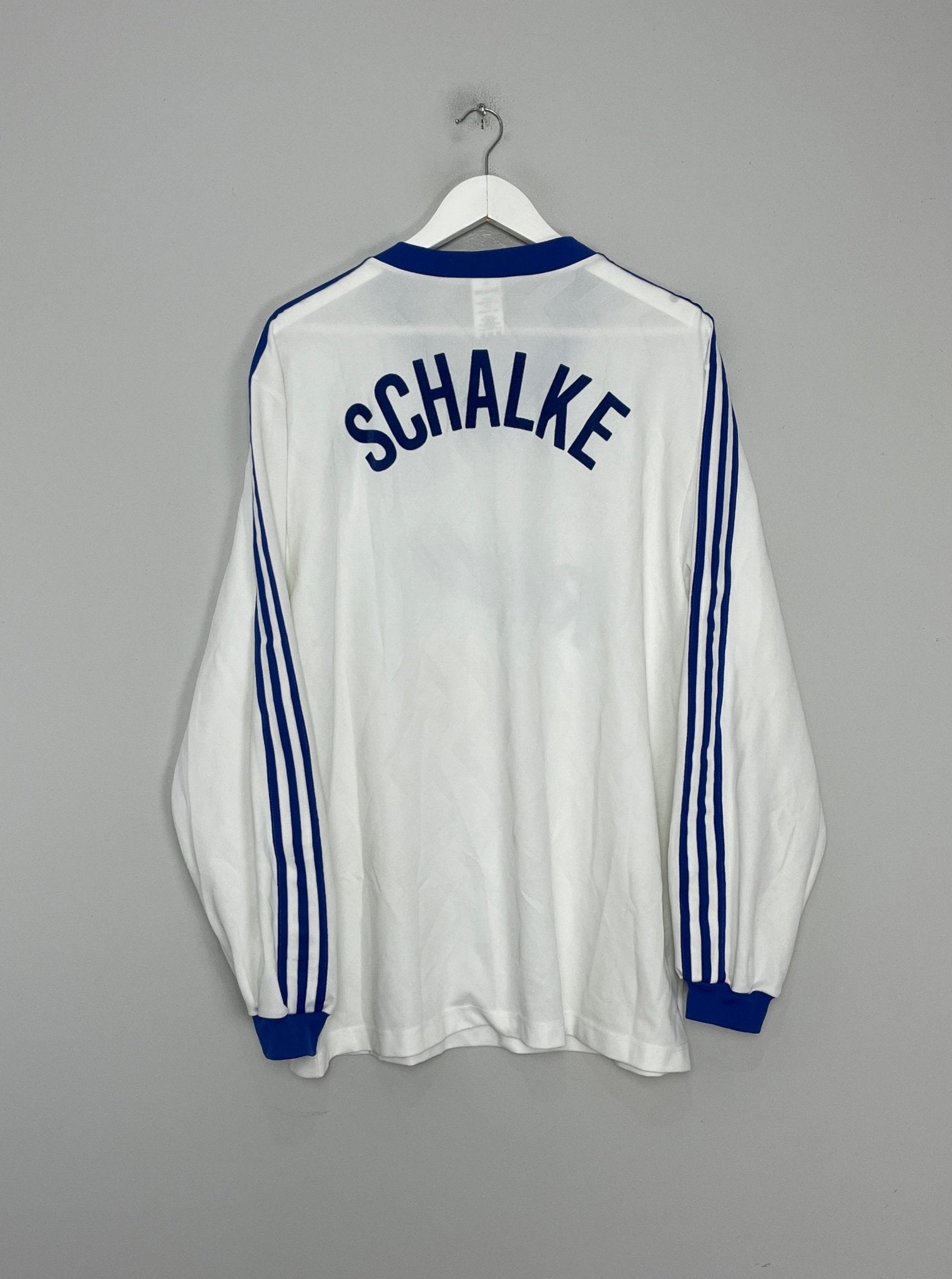 Shop 1991/92 SCHALKE L/S THIRD SHIRT (XL) ADIDAS, classic football shirts, vintage football shirts & retro soccer jerseys at Cult Kits