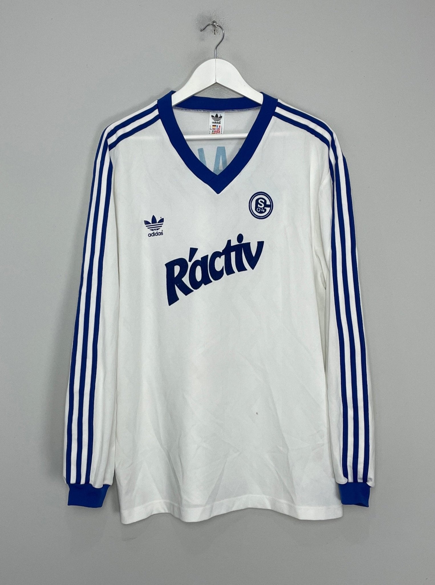 Shop 1991/92 SCHALKE L/S THIRD SHIRT (XL) ADIDAS, classic football shirts, vintage football shirts & retro soccer jerseys at Cult Kits