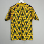 Shop 1991/93 ARSENAL AWAY SHIRT (M) ADIDAS, classic football shirts, vintage football shirts & retro soccer jerseys at Cult Kits