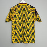 Shop 1991/93 ARSENAL AWAY SHIRT (M) ADIDAS, classic football shirts, vintage football shirts & retro soccer jerseys at Cult Kits