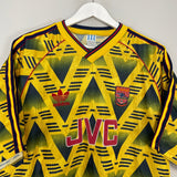 Shop 1991/93 ARSENAL AWAY SHIRT (XL) ADIDAS, classic football shirts, vintage football shirts & retro soccer jerseys at Cult Kits