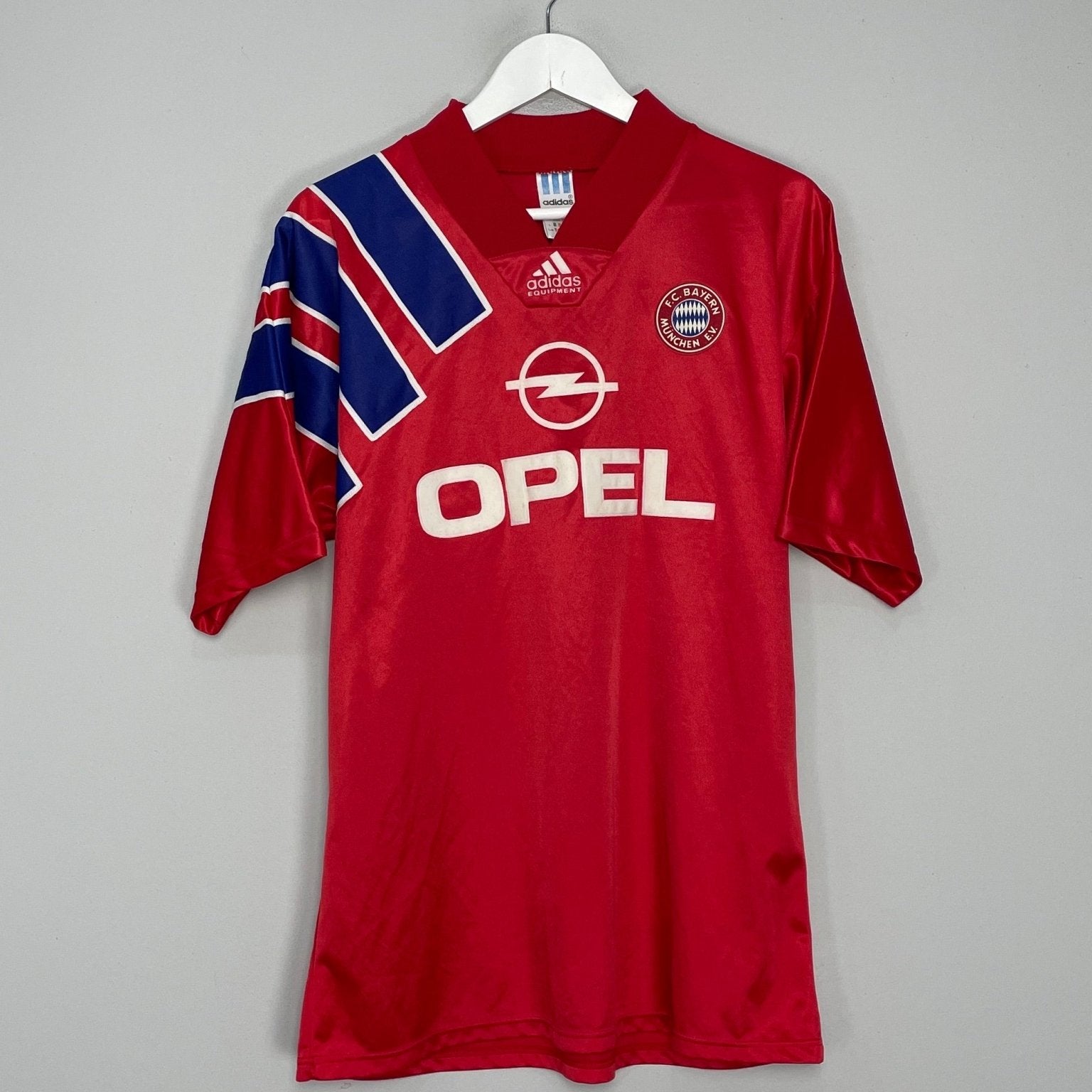 Shop 1991/93 BAYERN MUNICH HOME SHIRT (L) ADIDAS, classic football shirts, vintage football shirts & retro soccer jerseys at Cult Kits