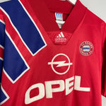 Shop 1991/93 BAYERN MUNICH HOME SHIRT (L) ADIDAS, classic football shirts, vintage football shirts & retro soccer jerseys at Cult Kits