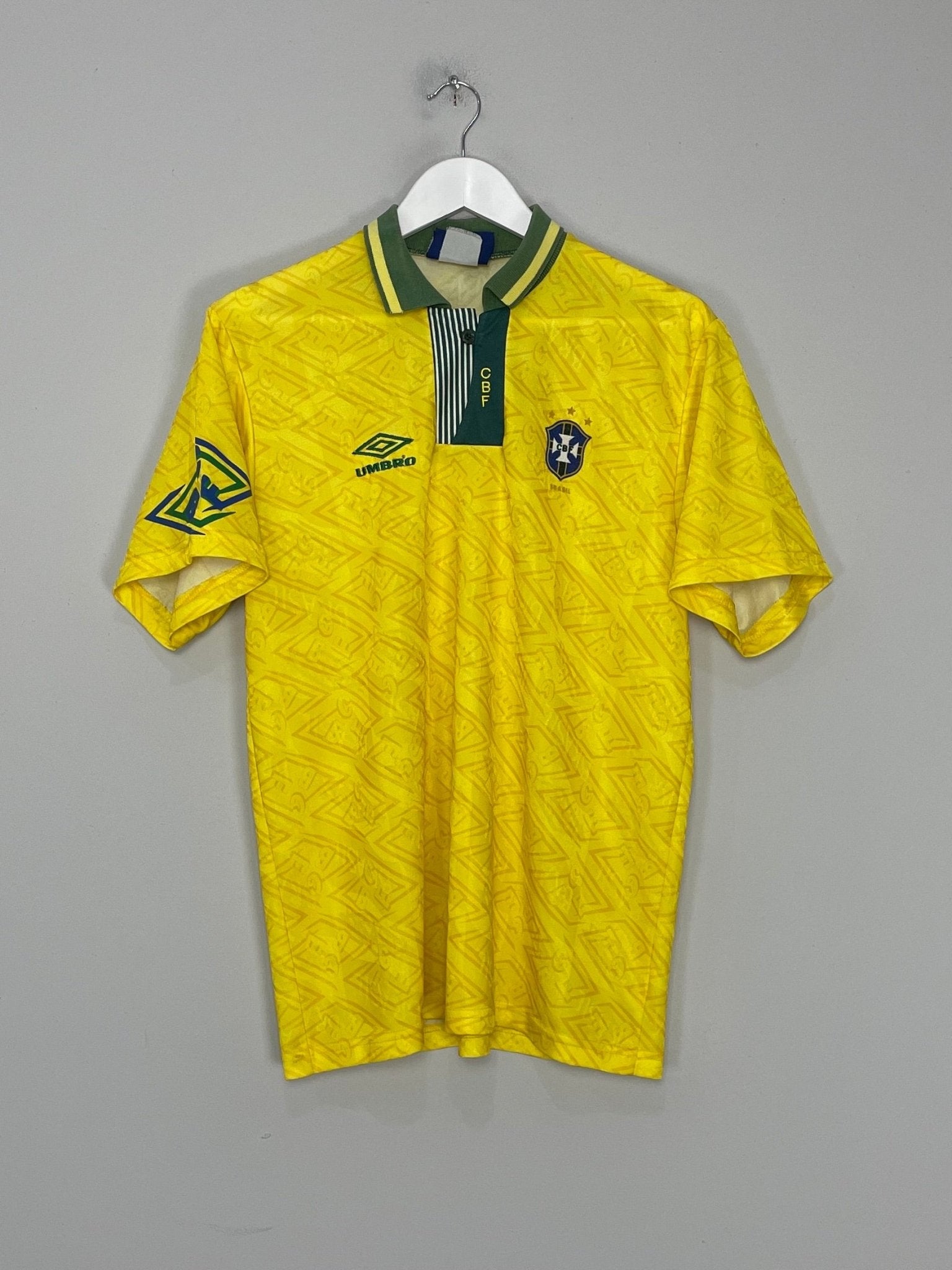 1991/93 BRAZIL HOME SHIRT (M) UMBRO – Cult Kits