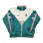 Buy 1991/93 Mexico Track Jacket (L) Aba Sport ~ Free worldwide shipping available ~ Authentic Vintage Football Shirts from Cult Kits