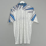 Shop 1991/93 NAPOLI AWAY SHIRT (L) UMBRO, classic football shirts, vintage football shirts & retro soccer jerseys at Cult Kits