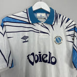 Shop 1991/93 NAPOLI AWAY SHIRT (L) UMBRO, classic football shirts, vintage football shirts & retro soccer jerseys at Cult Kits