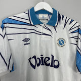 Shop 1991/93 NAPOLI AWAY SHIRT (L) UMBRO, classic football shirts, vintage football shirts & retro soccer jerseys at Cult Kits