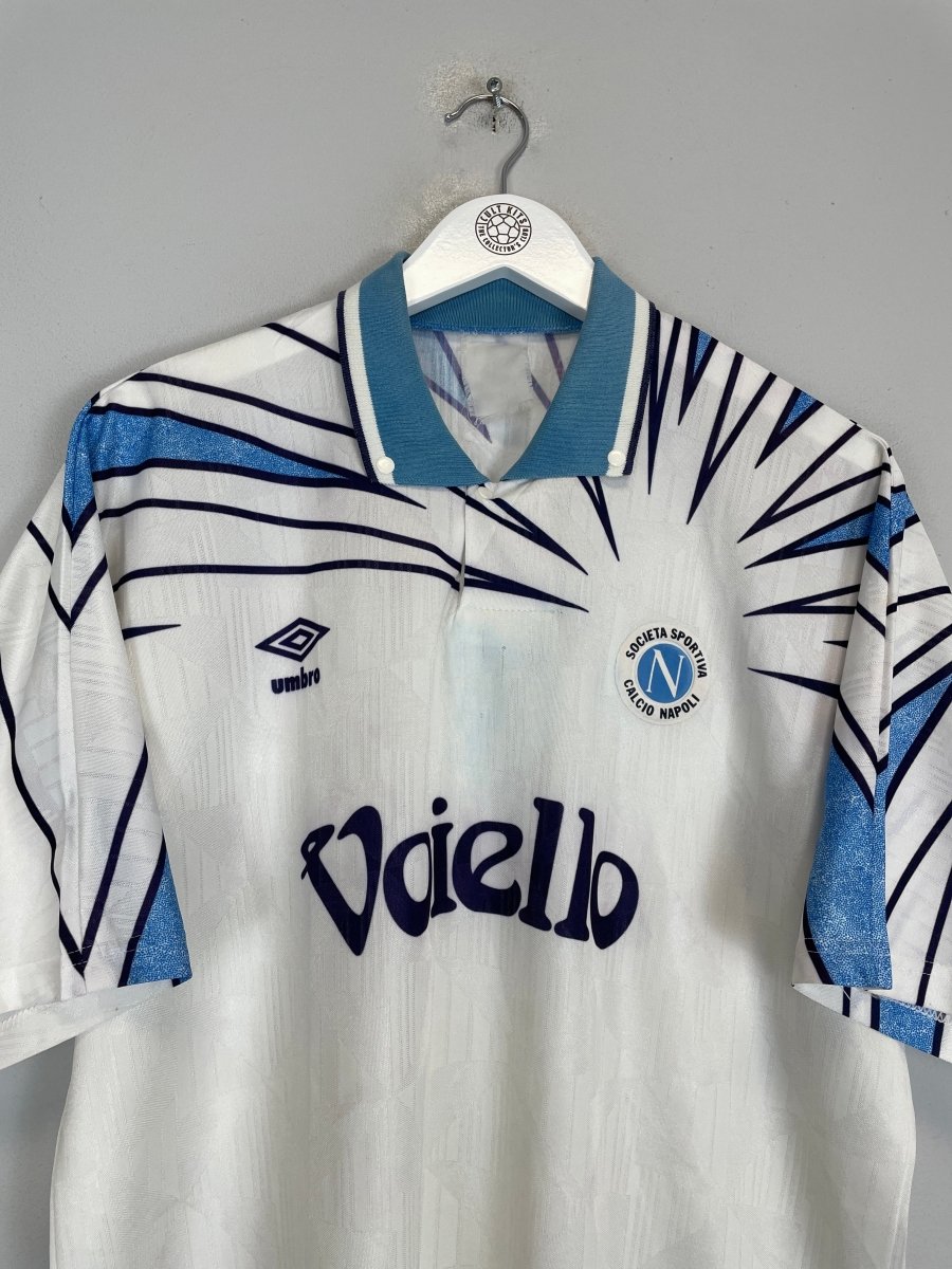 1991/93 NAPOLI AWAY SHIRT (XL) UMBRO - Cult Kits - XL - Buy Vintage Football Shirts, Authentic Retro Football Shirts For Sale, Classic Football Shirts & Soccer Jersey