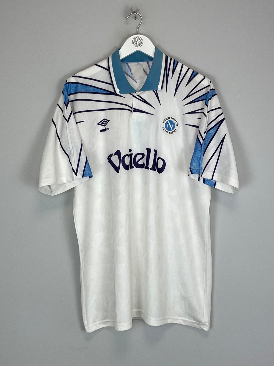 1991/93 NAPOLI AWAY SHIRT (XL) UMBRO - Cult Kits - XL - Buy Vintage Football Shirts, Authentic Retro Football Shirts For Sale, Classic Football Shirts & Soccer Jersey