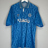 1991/93 NAPOLI HOME SHIRT (L) UMBRO - Cult Kits - Large - Buy Vintage Football Shirts, Authentic Retro Football Shirts For Sale, Classic Football Shirts & Soccer Jersey