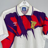 1991/93 SCOTLAND AWAY SHIRT (M) UMBRO - Cult Kits - Medium - Buy Vintage Football Shirts, Authentic Retro Football Shirts For Sale, Classic Football Shirts & Soccer Jersey