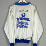 1991/93 TRANMERE ROVERS 1/2 ZIP TRACK JACKET (M) EN - S - Cult Kits - Medium - Buy Vintage Football Shirts, Authentic Retro Football Shirts For Sale, Classic Football Shirts & Soccer Jersey