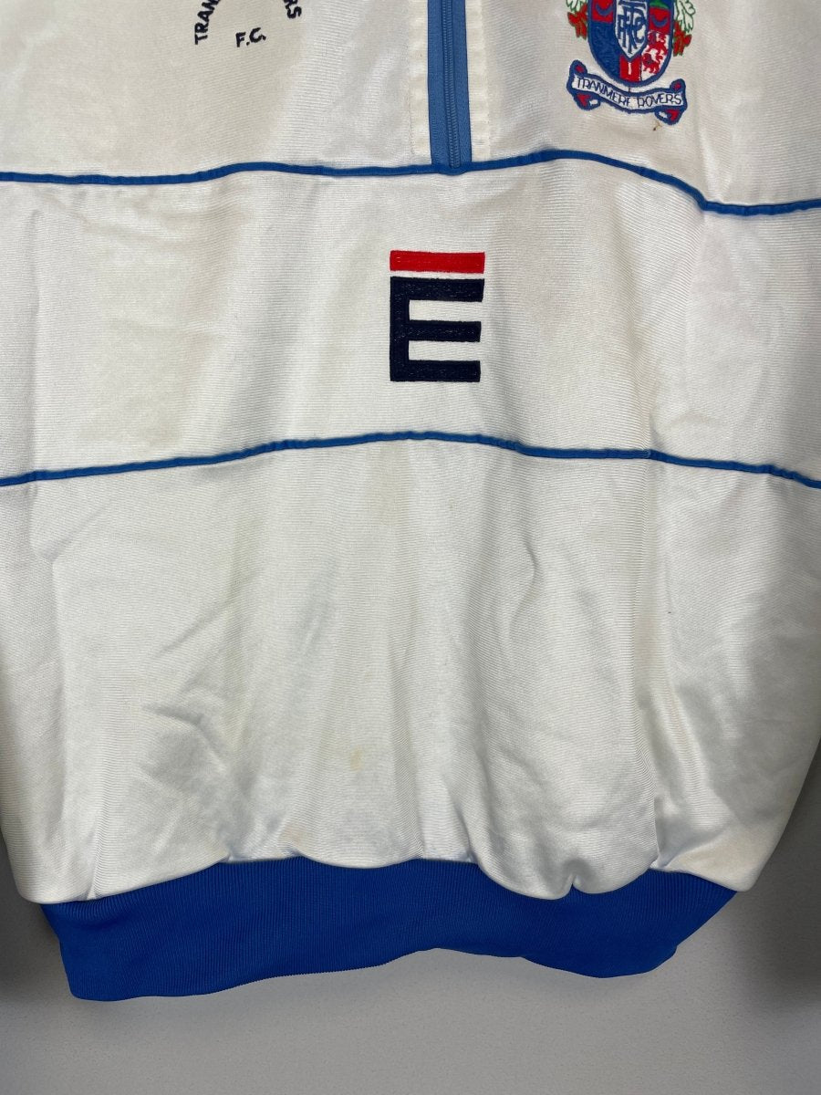 1991/93 TRANMERE ROVERS 1/2 ZIP TRACK JACKET (M) EN - S - Cult Kits - Medium - Buy Vintage Football Shirts, Authentic Retro Football Shirts For Sale, Classic Football Shirts & Soccer Jersey