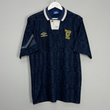 Shop 1991/94 SCOTLAND HOME SHIRT (L) UMBRO, classic football shirts, vintage football shirts & retro soccer jerseys at Cult Kits