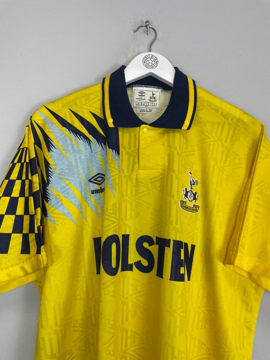 1991/94 TOTTENHAM 10 AWAY SHIRT (XL) UMBRO - Cult Kits - XL - Buy Vintage Football Shirts, Authentic Retro Football Shirts For Sale, Classic Football Shirts & Soccer Jersey