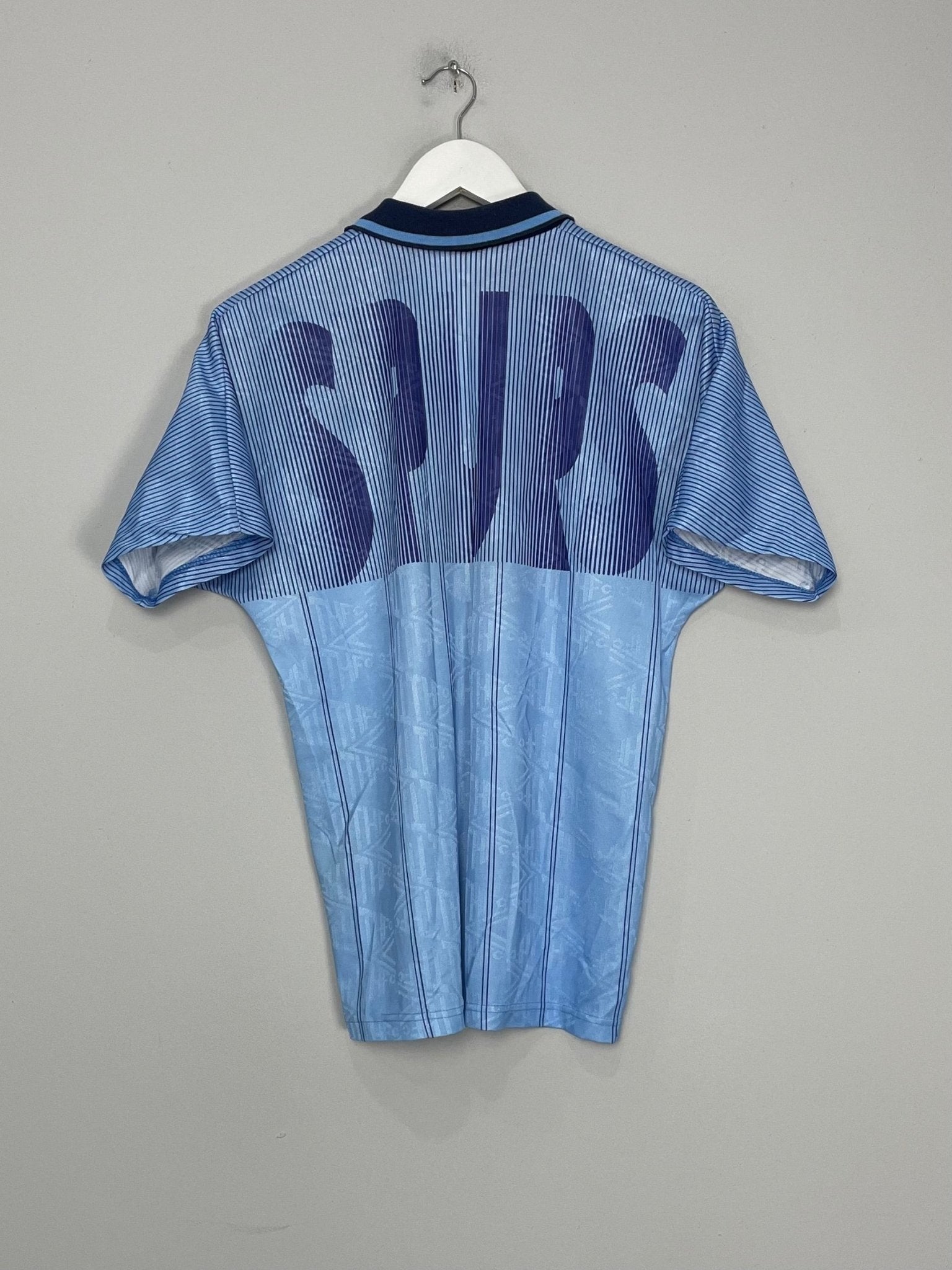 Shop 1991/94 TOTTENHAM AWAY SHIRT (S) UMBRO, classic football shirts, vintage football shirts & retro soccer jerseys at Cult Kits