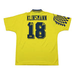 Buy 1991/95 Tottenham Klinsmann 18 Away Shirt (XL) Umbro ~ Free worldwide shipping available ~ Authentic Vintage Football Shirts from Cult Kits
