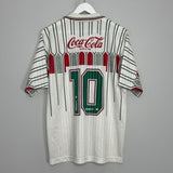 Shop 1992 FLUMINENSE #10 AWAY SHIRT (L) PENALTY, classic football shirts, vintage football shirts & retro soccer jerseys at Cult Kits
