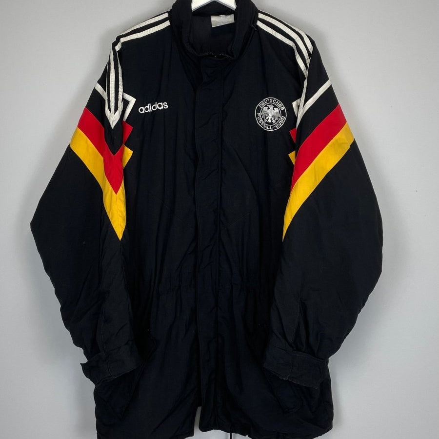 1992 GERMANY BENCH COAT (XL) ADIDAS - Cult Kits - XL - Buy Vintage Football Shirts, Authentic Retro Football Shirts For Sale, Classic Football Shirts & Soccer Jersey