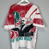 1992 LIVERPOOL *CENTENARY* T - SHIRT (XL) ADIDAS - Cult Kits - XL - Buy Vintage Football Shirts, Authentic Retro Football Shirts For Sale, Classic Football Shirts & Soccer Jersey
