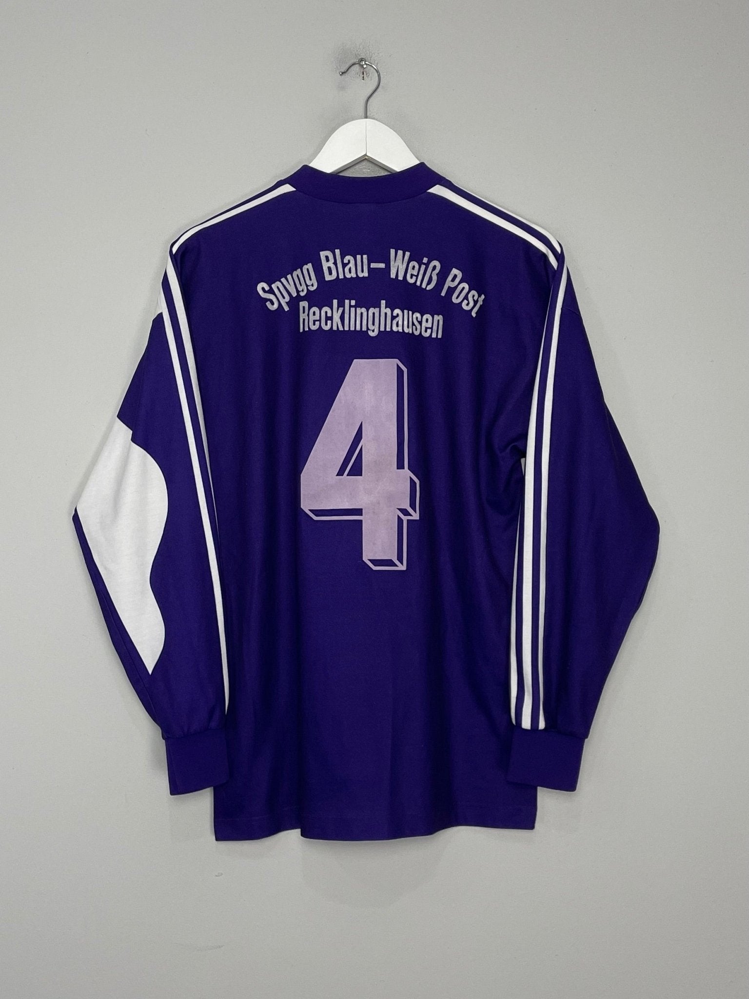 Shop 1992/93 ADIDAS TEMPLATE SHIRT #4 (L), classic football shirts, vintage football shirts & retro soccer jerseys at Cult Kits