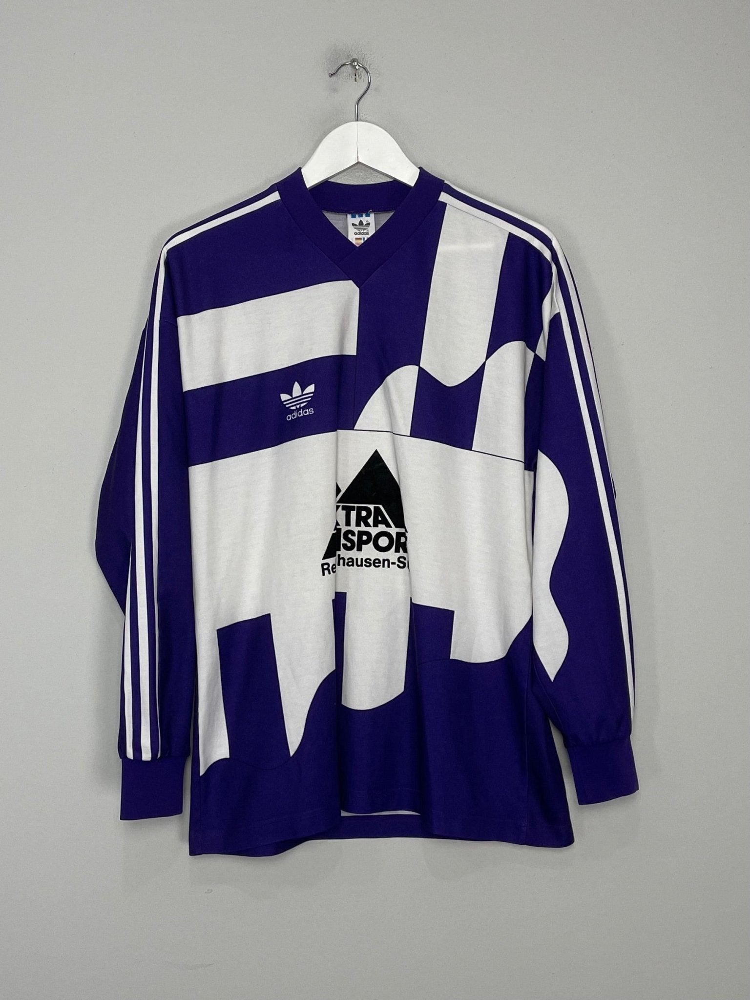 Shop 1992/93 ADIDAS TEMPLATE SHIRT #4 (L), classic football shirts, vintage football shirts & retro soccer jerseys at Cult Kits