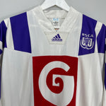 Shop 1992/93 ANDERLECHT L/S HOME SHIRT (XL) ADIDAS, classic football shirts, vintage football shirts & retro soccer jerseys at Cult Kits